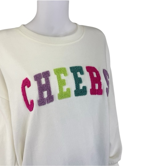 Z SUPPLY NWT Cheers Sweatshirt Size S - Picture 5 of 9